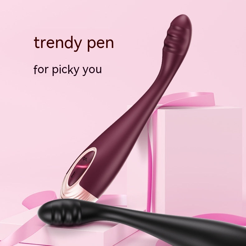 Pen shape heating device G-spot vibrator