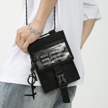 Locomotive letter fashion zero wallet hip hop fashion One Shoulder Messenger Bag