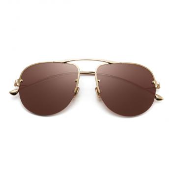 Fashion curve men's and women's high-quality UV resistant sunglasses