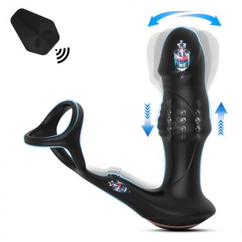 Men's wireless remote control charging prostate vibratior