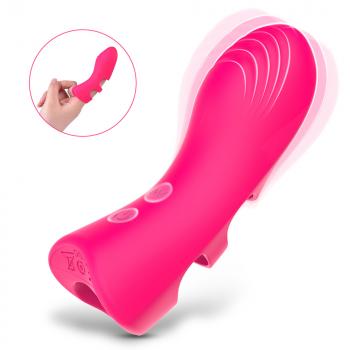 Finger clasp vibration set for couples flirting vaginal stimulation massage set