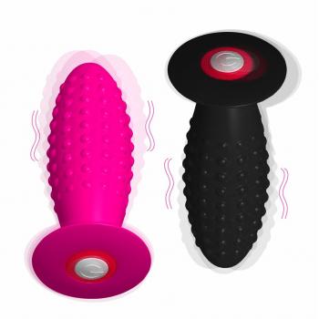 Mini remote controlled strong vibration anal plug vibrator