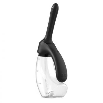 Electric silicone anal cleaner shared by men and women