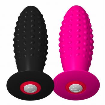 Mini remote controlled strong vibration anal plug vibrator