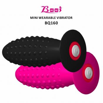 Mini remote controlled strong vibration anal plug vibrator