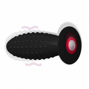 Mini remote controlled strong vibration anal plug vibrator