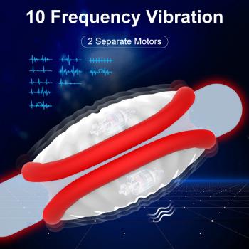 Touch-sensitive penis trainer for men 10 frequency vibrator