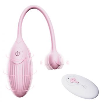 Multi frequency remote control small massager