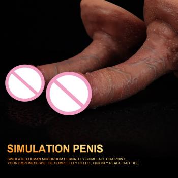 Fleshy girl with super soft realistic simulation penis