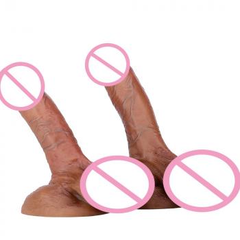 Fleshy girl with super soft realistic simulation penis